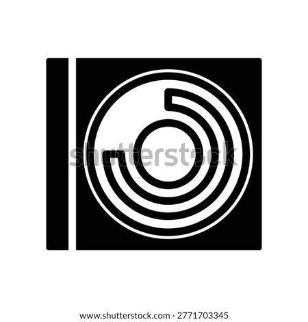 Disk icon illustration vector design template