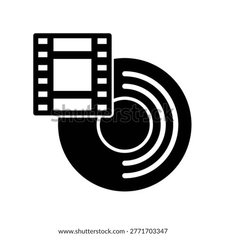 Disk icon illustration vector design template