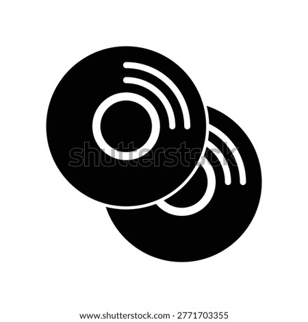 Disk icon illustration vector design template