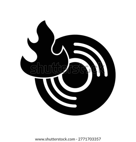 Disk icon illustration vector design template