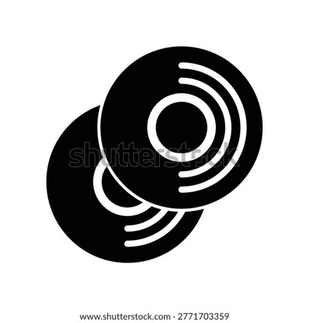 Disk icon illustration vector design template