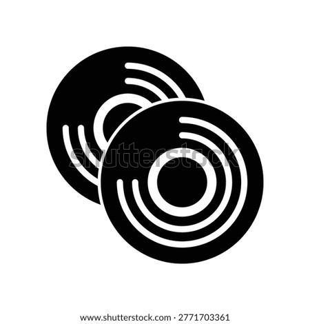 Disk icon illustration vector design template