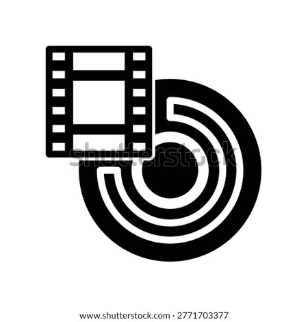 Disk icon illustration vector design template