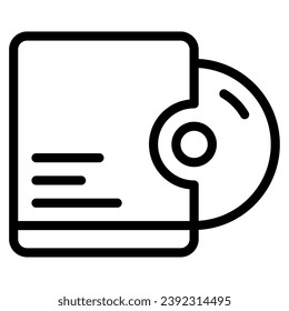 ilustración de icono de disco para aplicación web, etc