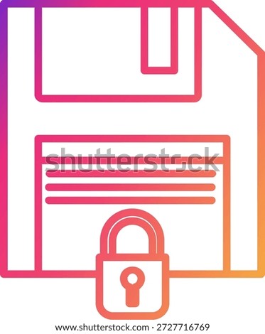 Disk Icon Symbol Art Sign