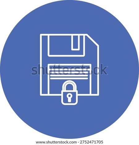 Disk Icon Symbol Art Sign