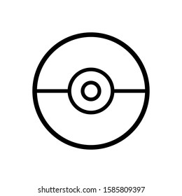 Disk icon vector design template
