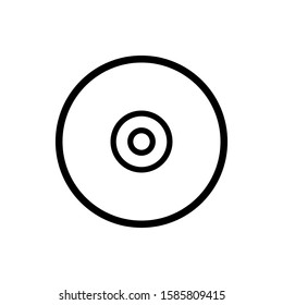 Disk icon vector design template