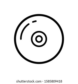 Disk icon vector design template