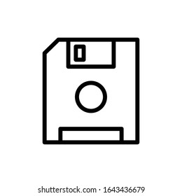 Disk icon vector design template ilustration