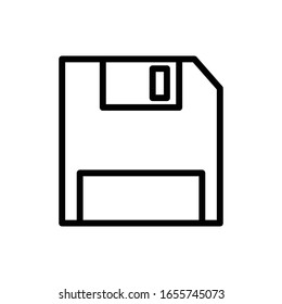 Design-Vorlage für die Vektorillustration von Disk-Symbolen