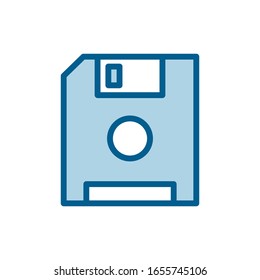 Disk icon vector design template
