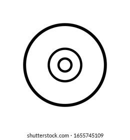 Disk icon vector design template