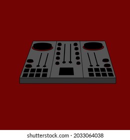 icono de vector de electronik de jokey de disco