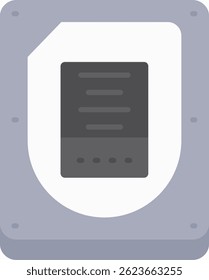 Disk Line vector Icon Design
