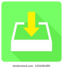 disk storage icon. vector illustration 