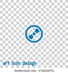 disk vector icon on isolated background