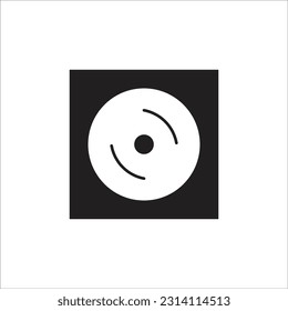 disk vector line new icon
