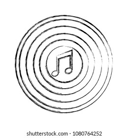 disk vinyl music retro
