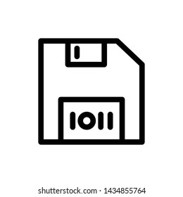 Diskette icon , data saver , vintage hardisk