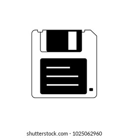 Diskette Icon Floppy Disk Icon Vector Stock Vector (Royalty Free ...