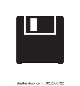diskette icon illustration isolated vector sign symbol