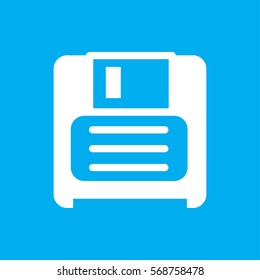 diskette icon illustration isolated vector sign symbol