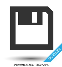 Diskette icon. Diskette picture isolated on white background. Diskette vector. Floppy vector illustration