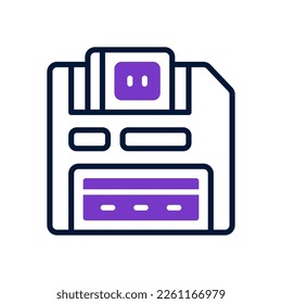 diskette icon for your website, mobile, presentation, and logo design.