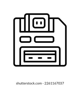 diskette icon for your website, mobile, presentation, and logo design.