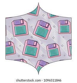 diskette pattern design