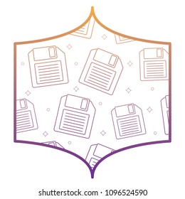 diskette pattern design