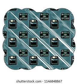 Diskette pattern design