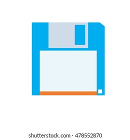 Diskette for save files-vector
