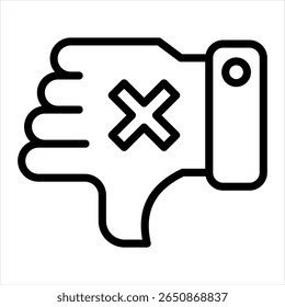 Ne pas aimer Comporte un symbole de menu déroulant