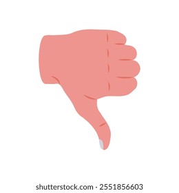 No me gusta Flat Icon, Ilustración vectorial