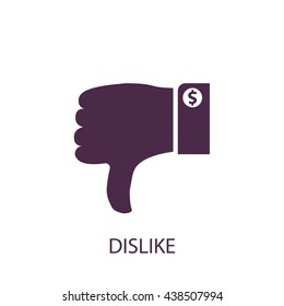 dislike icon