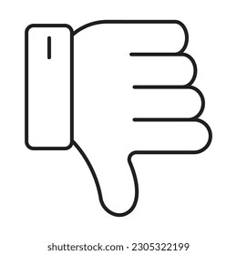 Dislike Icon Design For Personal And Commercial Use