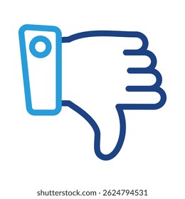 Dislike Icon Element For Design