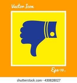Dislike Icon. Eps-10.