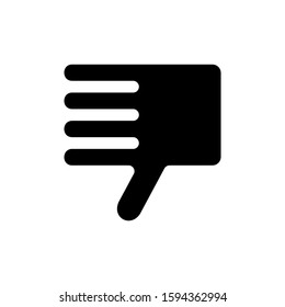 dislike icon isolated sign symbol vector illustration - high quality black style vector icons
