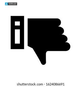 dislike icon isolated sign symbol vector illustration - high quality black style vector icons
