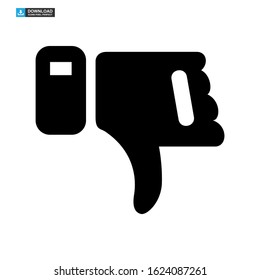 dislike icon isolated sign symbol vector illustration - high quality black style vector icons
