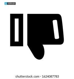 dislike icon isolated sign symbol vector illustration - high quality black style vector icons
