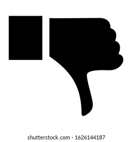 dislike icon or logo isolated sign symbol vector illustration - high quality black style vector icons
