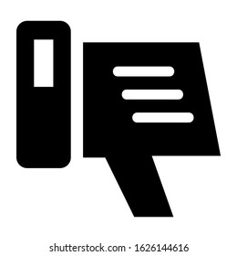 dislike icon or logo isolated sign symbol vector illustration - high quality black style vector icons
