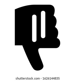 dislike icon or logo isolated sign symbol vector illustration - high quality black style vector icons

