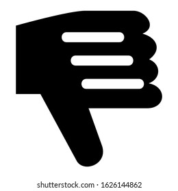 dislike icon or logo isolated sign symbol vector illustration - high quality black style vector icons
