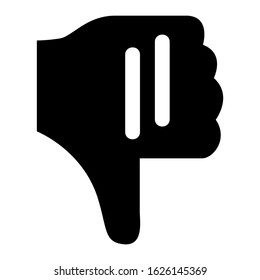 dislike icon or logo isolated sign symbol vector illustration - high quality black style vector icons
