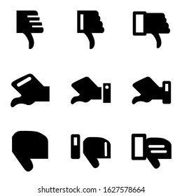 dislike icon or logo isolated sign symbol vector illustration - Collection of high quality black style vector icons
